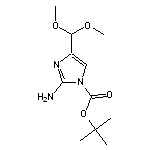 tert-butyl 2-amino-4-(dimethoxymethyl)-1H-imidazole-1-carboxylate