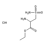 ethyl 2-amino-3-sulfamoylpropanoate hydrochloride