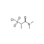 1-(Dimethylamino)-1-oxopropane-2-sulfonyl Chloride