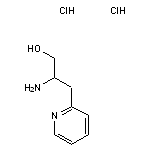 2-amino-3-(pyridin-2-yl)propan-1-ol dihydrochloride