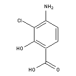 4-amino-3-chloro-2-hydroxybenzoic acid