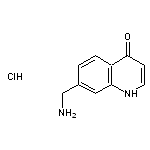 7-(aminomethyl)-1,4-dihydroquinolin-4-one hydrochloride