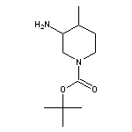 tert-butyl 3-amino-4-methylpiperidine-1-carboxylate