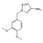 1-[(3,4-dimethoxyphenyl)methyl]-1H-pyrazol-4-amine