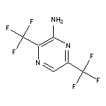 3,6-bis(trifluoromethyl)pyrazin-2-amine