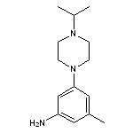 3-methyl-5-[4-(propan-2-yl)piperazin-1-yl]aniline