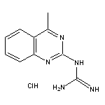 1-(4-methylquinazolin-2-yl)guanidine hydrochloride