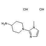 1-(1-methyl-1H-imidazol-2-yl)piperidin-4-amine dihydrochloride