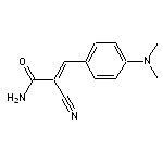 2-cyano-3-[4-(dimethylamino)phenyl]prop-2-enamide