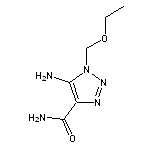 5-amino-1-(ethoxymethyl)-1H-1,2,3-triazole-4-carboxamide