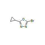 2-Bromo-5-cyclopropyl-1,3,4-oxadiazole