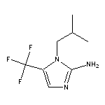 1-(2-methylpropyl)-5-(trifluoromethyl)-1H-imidazol-2-amine