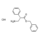 benzyl 3-amino-2-phenylpropanoate hydrochloride