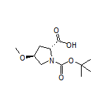 (2R,4S)-1-Boc-4-methoxypyrrolidine-2-carboxylic Acid