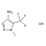 1-methyl-5-(trifluoromethyl)-1H-pyrazol-4-amine hydrochloride