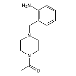 1-{4-[(2-aminophenyl)methyl]piperazin-1-yl}ethan-1-one