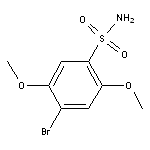 4-bromo-2,5-dimethoxybenzene-1-sulfonamide