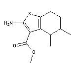 methyl 2-amino-4,5-dimethyl-4,5,6,7-tetrahydro-1-benzothiophene-3-carboxylate