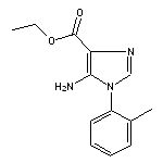 ethyl 5-amino-1-(2-methylphenyl)-1H-imidazole-4-carboxylate