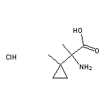 2-amino-2-(1-methylcyclopropyl)propanoic acid hydrochloride