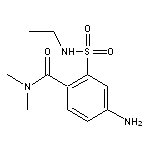 4-amino-2-(ethylsulfamoyl)-N,N-dimethylbenzamide