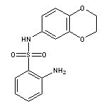 2-amino-N-(2,3-dihydro-1,4-benzodioxin-6-yl)benzene-1-sulfonamide