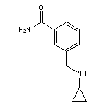 3-[(cyclopropylamino)methyl]benzamide