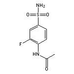 N-(2-fluoro-4-sulfamoylphenyl)acetamide