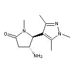 (4R,5S)-4-amino-1-methyl-5-(trimethyl-1H-pyrazol-4-yl)pyrrolidin-2-one