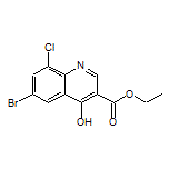Ethyl 6-Bromo-8-chloro-4-hydroxyquinoline-3-carboxylate