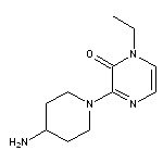 3-(4-aminopiperidin-1-yl)-1-ethyl-1,2-dihydropyrazin-2-one