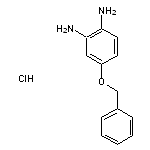 4-(benzyloxy)benzene-1,2-diamine hydrochloride