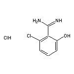 2-chloro-6-hydroxybenzene-1-carboximidamide hydrochloride