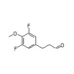 3-(3,5-difluoro-4-methoxyphenyl)propanal