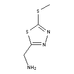 [5-(methylsulfanyl)-1,3,4-thiadiazol-2-yl]methanamine