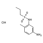 N-(5-amino-2-methylphenyl)propane-1-sulfonamide hydrochloride