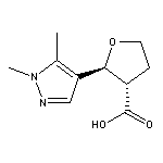 (2S,3S)-2-(1,5-dimethyl-1H-pyrazol-4-yl)oxolane-3-carboxylic acid