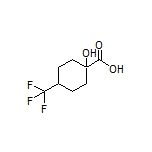 1-Hydroxy-4-(trifluoromethyl)cyclohexanecarboxylic Acid