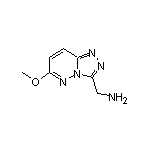 (6-Methoxy-[1,2,4]triazolo[4,3-b]pyridazin-3-yl)methanamine