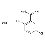 5-chloro-2-hydroxybenzene-1-carboximidamide hydrochloride