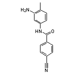 N-(3-amino-4-methylphenyl)-4-cyanobenzamide