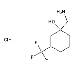 1-(aminomethyl)-3-(trifluoromethyl)cyclohexan-1-ol hydrochloride