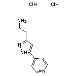 2-[5-(4-Pyridyl)-3-pyrazolyl]ethanamine Dihydrochloride