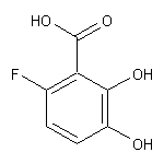 6-fluoro-2,3-dihydroxybenzoic acid