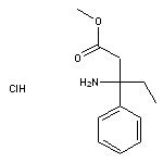 methyl 3-amino-3-phenylpentanoate hydrochloride