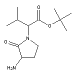 tert-butyl 2-(3-amino-2-oxopyrrolidin-1-yl)-3-methylbutanoate