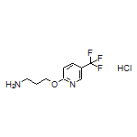 3-[[5-(Trifluoromethyl)-2-pyridyl]oxy]-1-propanamine Hydrochloride