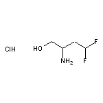 2-amino-4,4-difluorobutan-1-ol hydrochloride