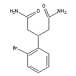 3-(2-bromophenyl)pentanediamide