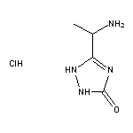 5-(1-aminoethyl)-2,3-dihydro-1H-1,2,4-triazol-3-one hydrochloride